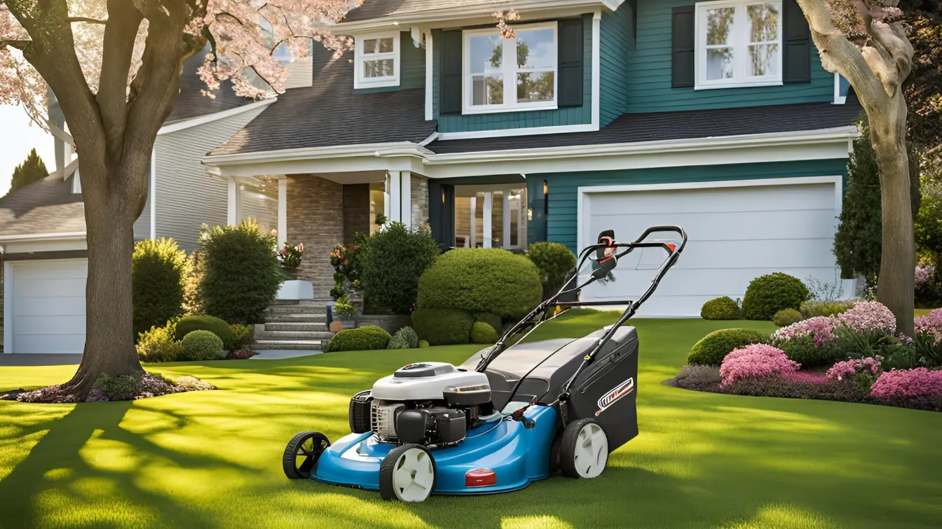 House in hugo mn that has a spring yard care plan